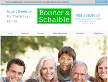 Tablet Screenshot of bonnerandschaible.com